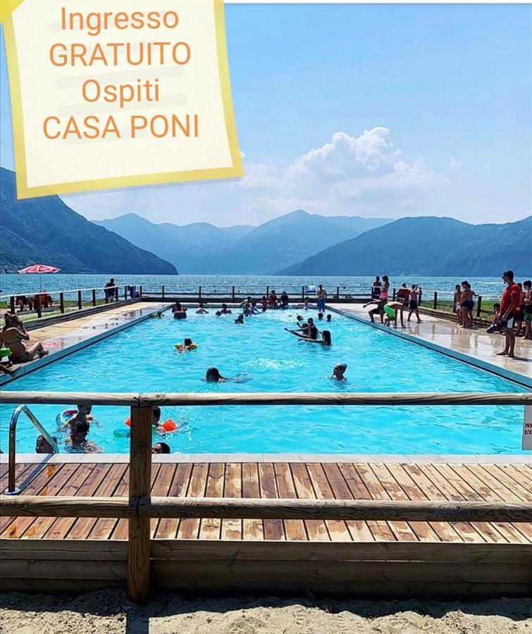 Casa Poni Villa Pisogne Exteriör bild