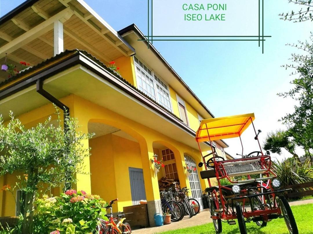 Casa Poni Villa Pisogne Exteriör bild